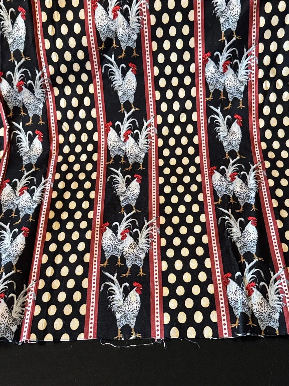 Fabric To Make Placements -Chicken Coop Fabric by Patty Reed Design -Sewing